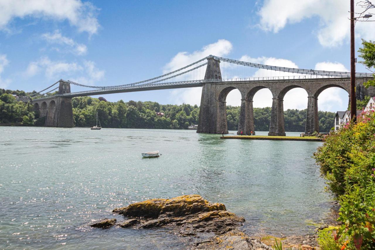 The Art Deco House Villa Menai Bridge Bagian luar foto