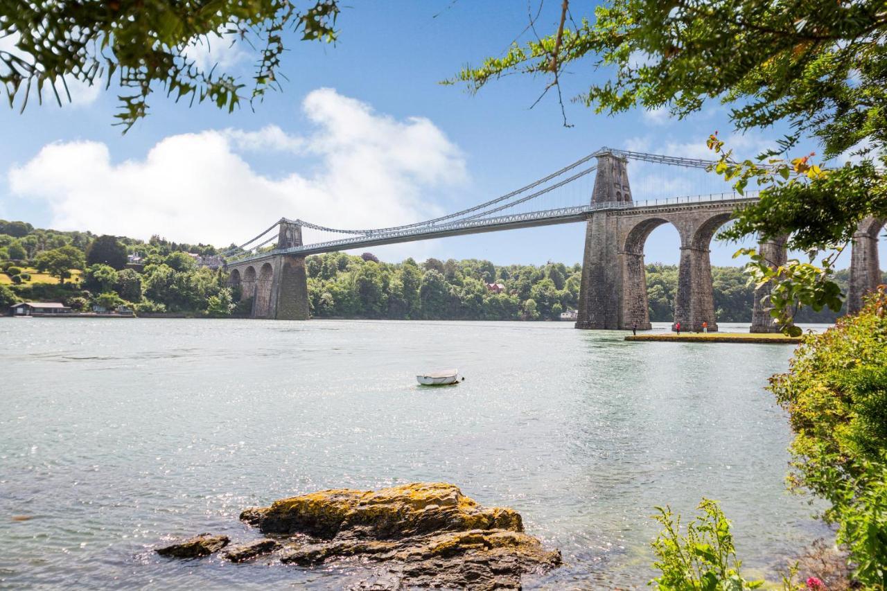 The Art Deco House Villa Menai Bridge Bagian luar foto
